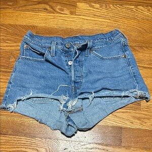 Levi’s 501 Denim Blue Women Shorts